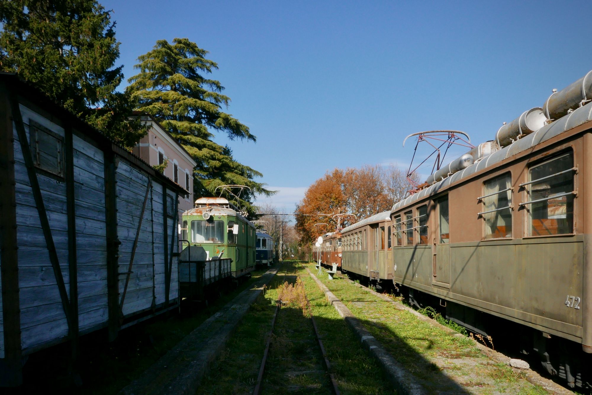 Ferrovia-Museo della Stazione di Colonna.